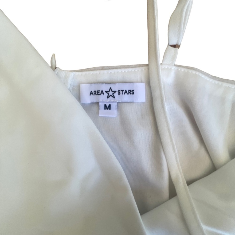 Chic White High Low Dress - Picture 7 of 8